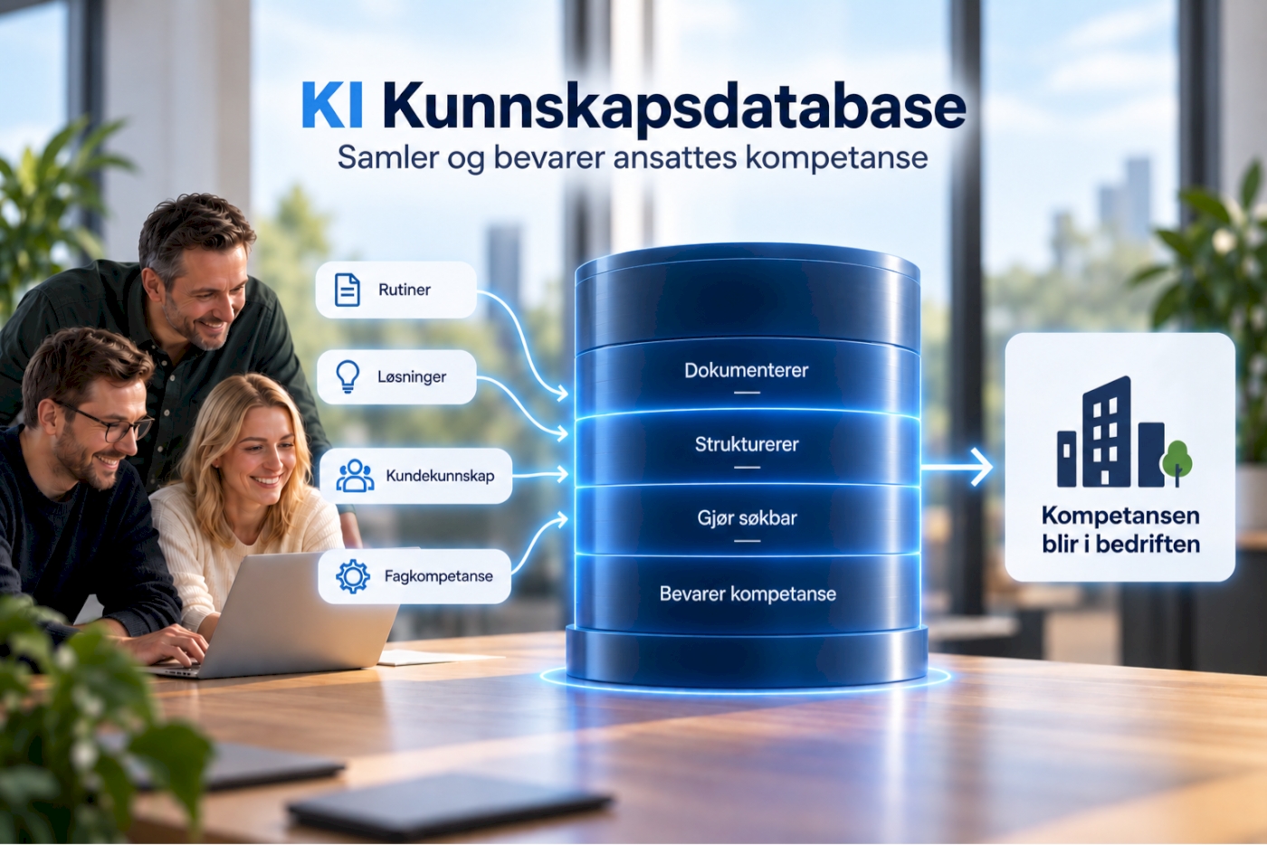 Invitasjon til pitch dag i KI prosjektet