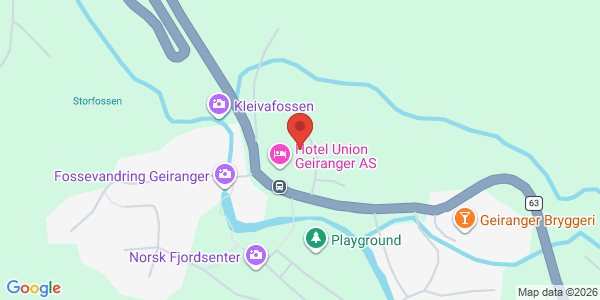 Map displaying event location