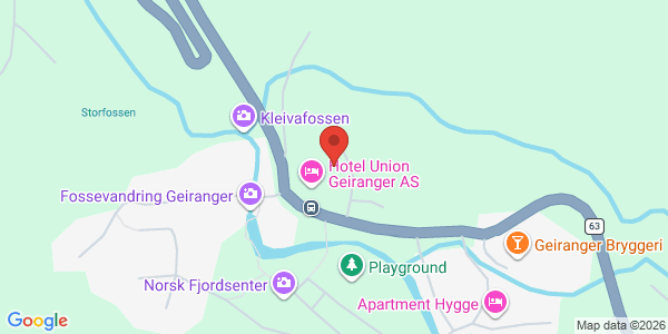 Map displaying event location