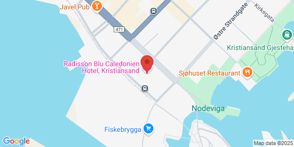 Map displaying event location