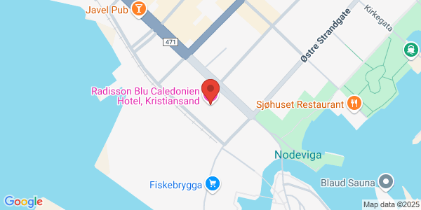 Map displaying event location