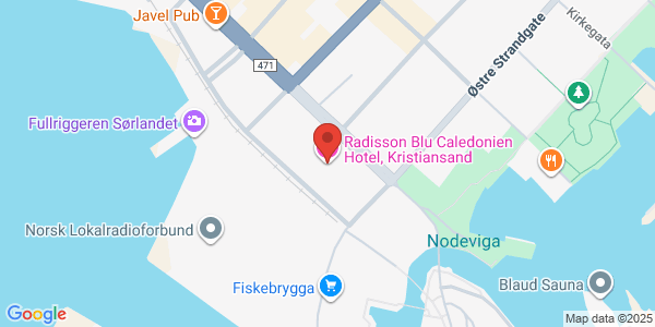 Map displaying event location