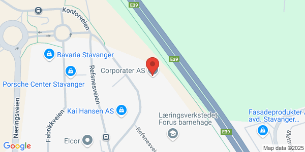 Kart som viser hvor arrangementet foregår