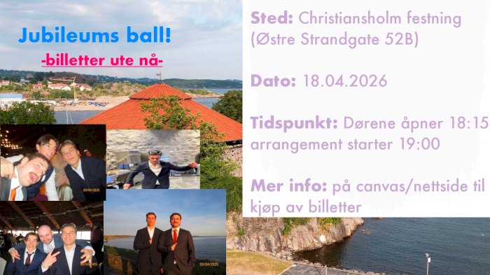 Jubileumsball 2026!