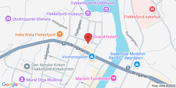 Map displaying event location
