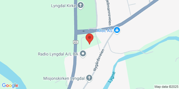 Map displaying event location