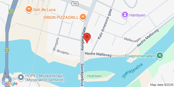 Map displaying event location