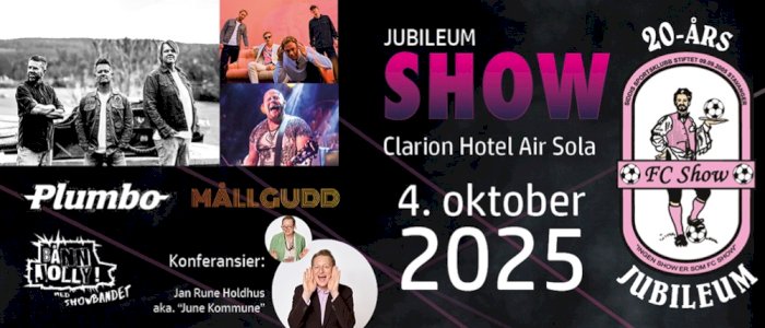 FC Show 20 års Jubileum // Plumbo // MållGudd // BånnJolly med SHOWBandet
