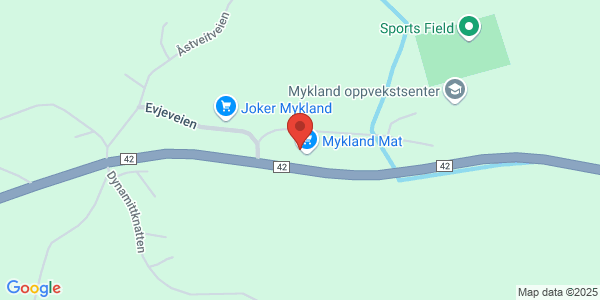 Map displaying event location
