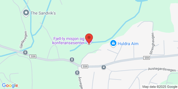 Map displaying event location