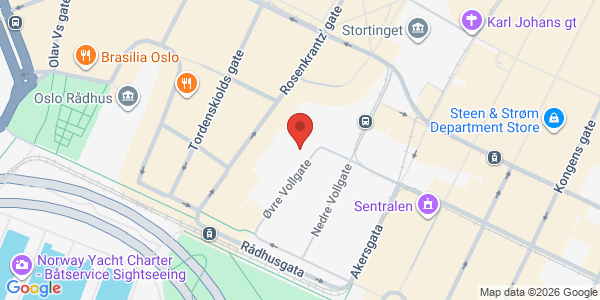 Map displaying event location