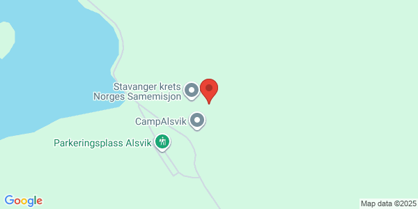 Kart som viser hvor arrangementet foregår