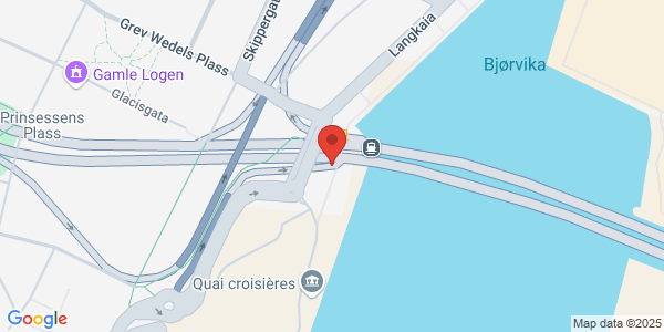 Map displaying event location