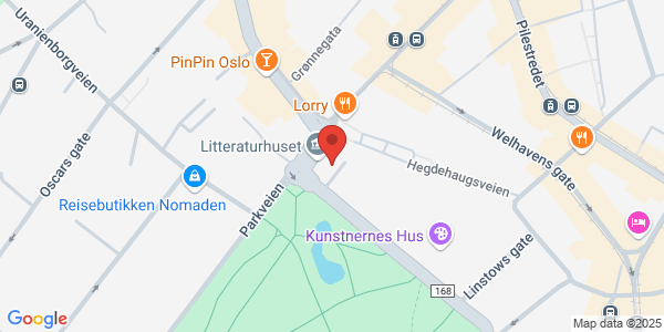 Map displaying event location
