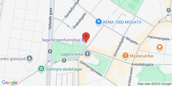 Map displaying event location