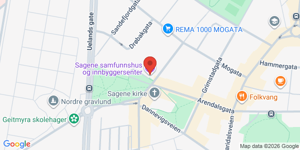 Map displaying event location