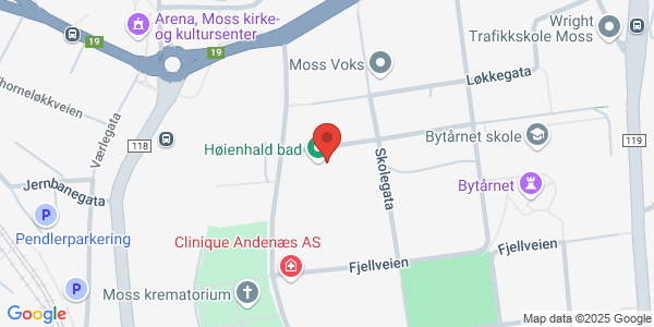 Map displaying event location