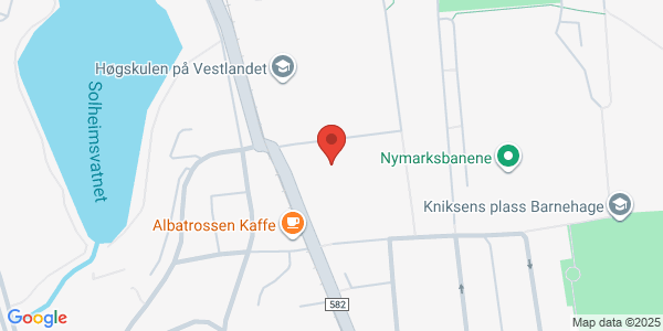 Map displaying event location