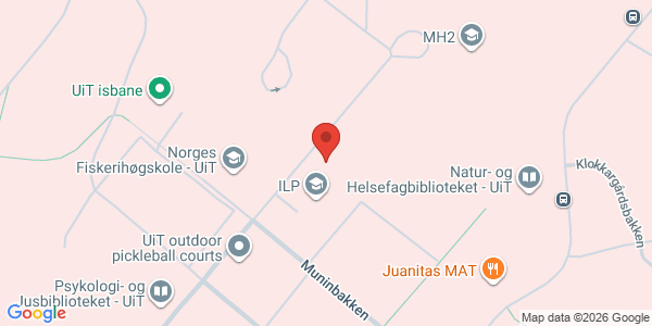 Kart som viser hvor arrangementet foregår