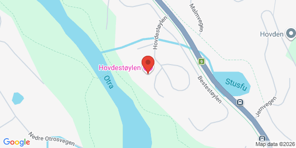 Map displaying event location