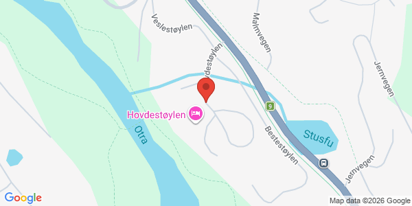 Kart som viser hvor arrangementet foregår