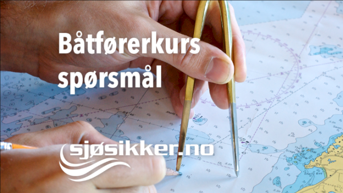 Spørsmål Båtførerprøven