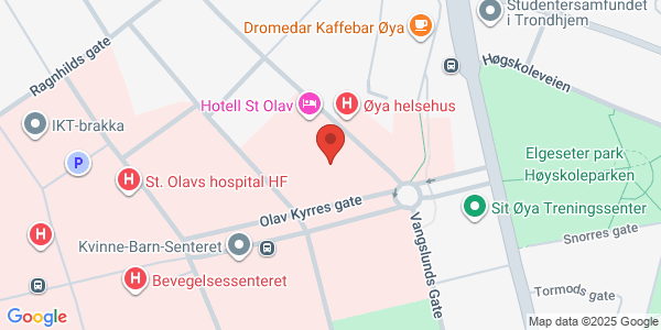 Map displaying event location