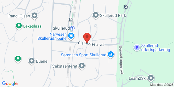 Kart som viser hvor arrangementet foregår