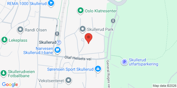 Kart som viser hvor arrangementet foregår