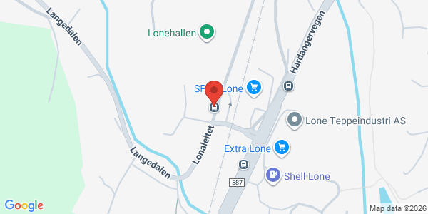 Map displaying event location