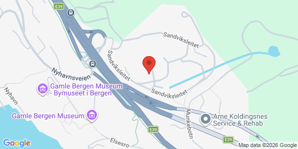 Map displaying event location