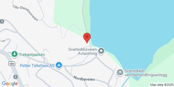 Kart som viser hvor arrangementet foregår