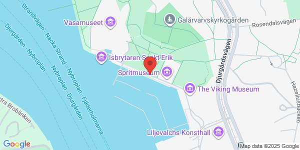 Map displaying event location