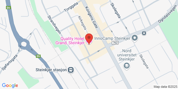 Map displaying event location