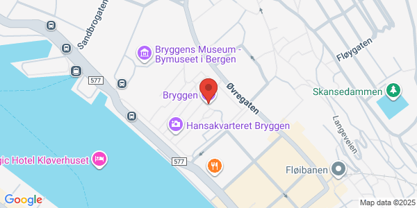 Map displaying event location