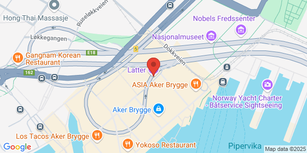 Map displaying event location