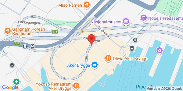 Map displaying event location