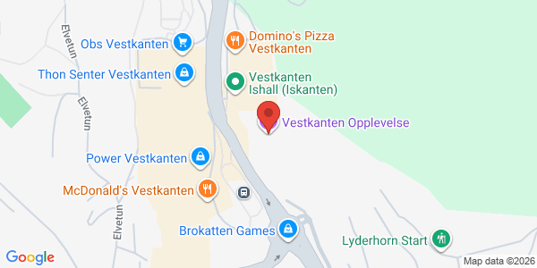 Map displaying event location