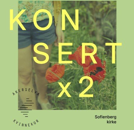 Konsert Akerselva kvinnekor 15.00