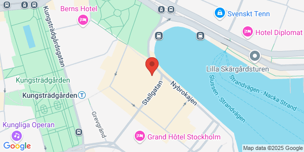 Map displaying event location