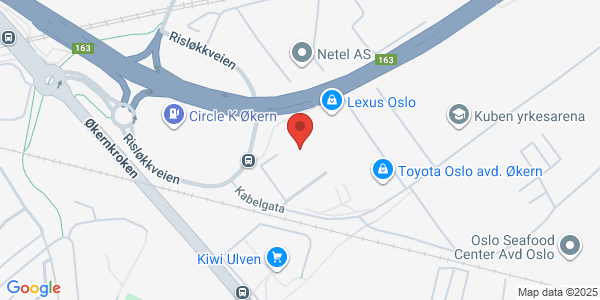 Map displaying event location