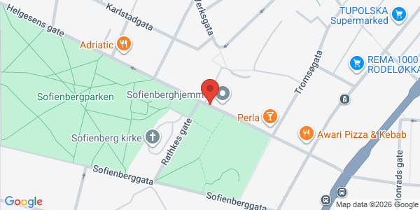 Map displaying event location