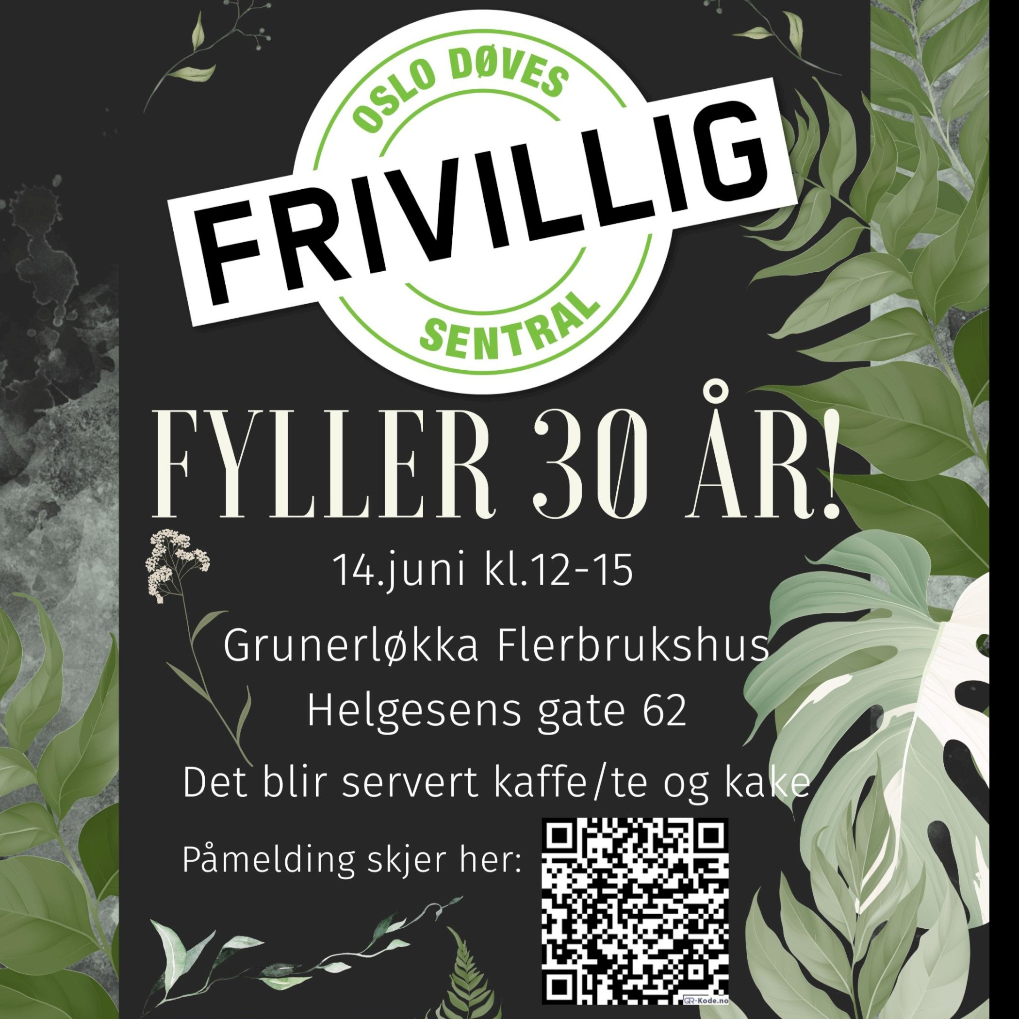 Oslo Døves Frivilligsentral 30 år!