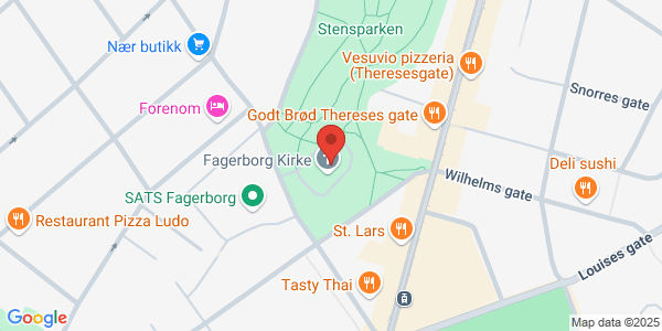 Map displaying event location