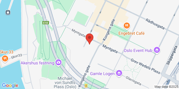 Map displaying event location