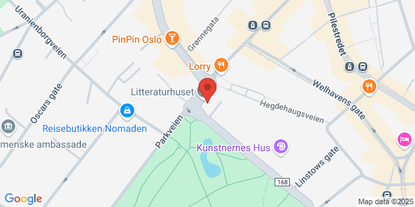 Map displaying event location