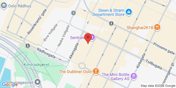 Map displaying event location