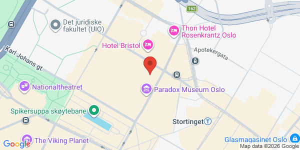 Map displaying event location