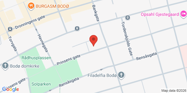 Map displaying event location