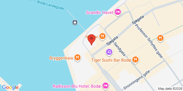 Map displaying event location